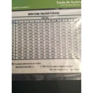 Dritz Quilter's Scale B26